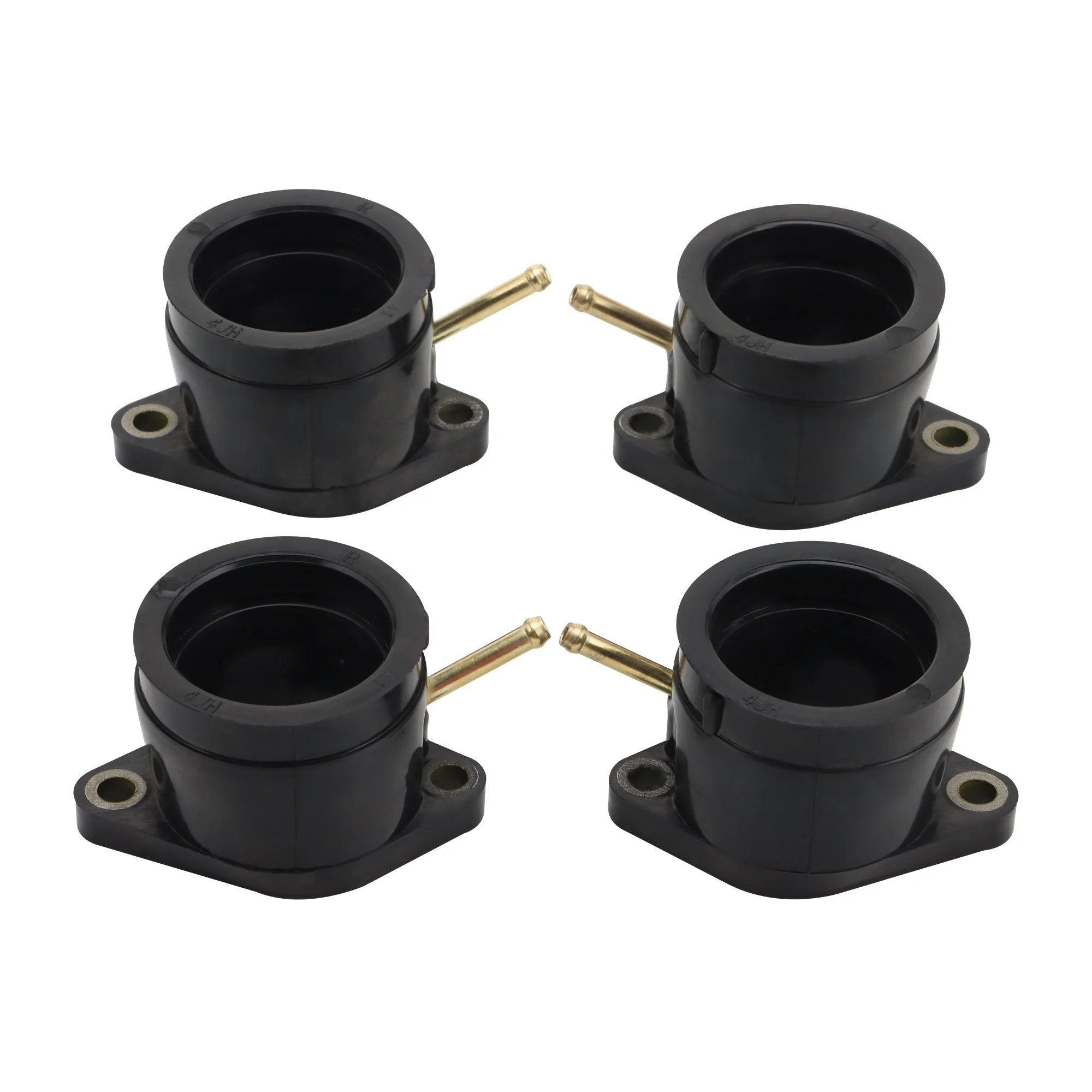 GOOFIT Motorcycle Engine Part Air Intake Manifold Pipe Inlet Carburetor Adapter for Yamaha YZF600R Thundercat