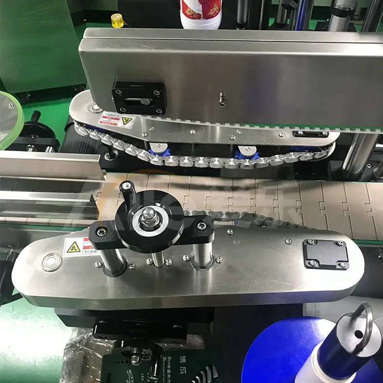 Aile Round Bottles Labeling Machine Deodorant Stick Packaging Equipment Stainless Steel Flat Surface Square Labeling Machine