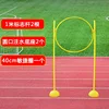 1m poles, 2 bases, 40cm ring