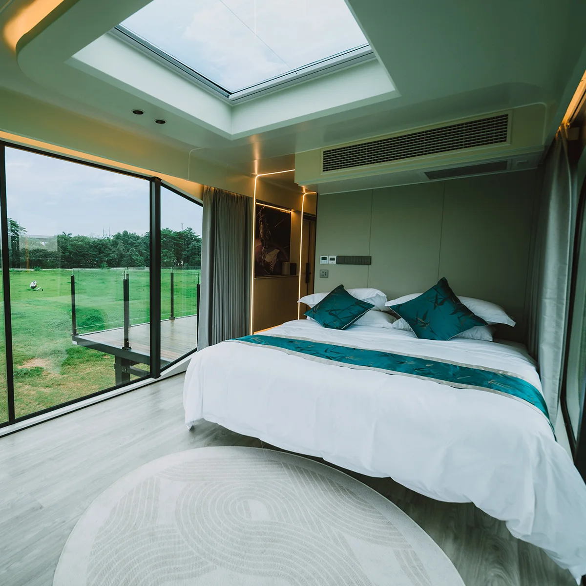 Zcamp C5 Modular House Prefabricated House Campsite Villa Hotel Easy Assemble Prefab House Mobile Capsule Prefabricated Office