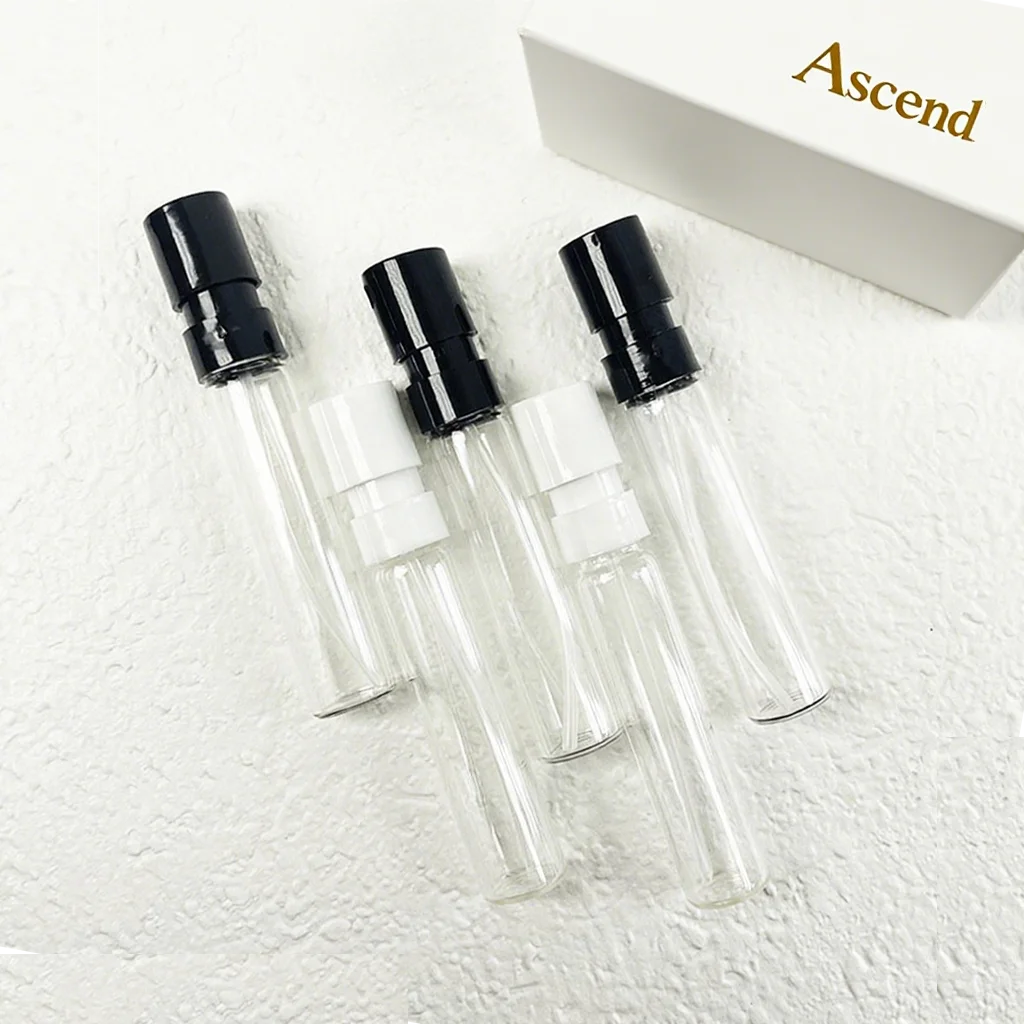 Hot Sale 1.5ml 2ml 2.5ml Glass Perfume Vial Bottle Small Sample Perfume Bottle Refill Perfume Sprayer