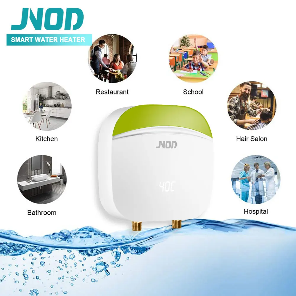 Home Appliances Smart Water Heaters with WIFI App Control Instant Hot Electric Shower Water Heater