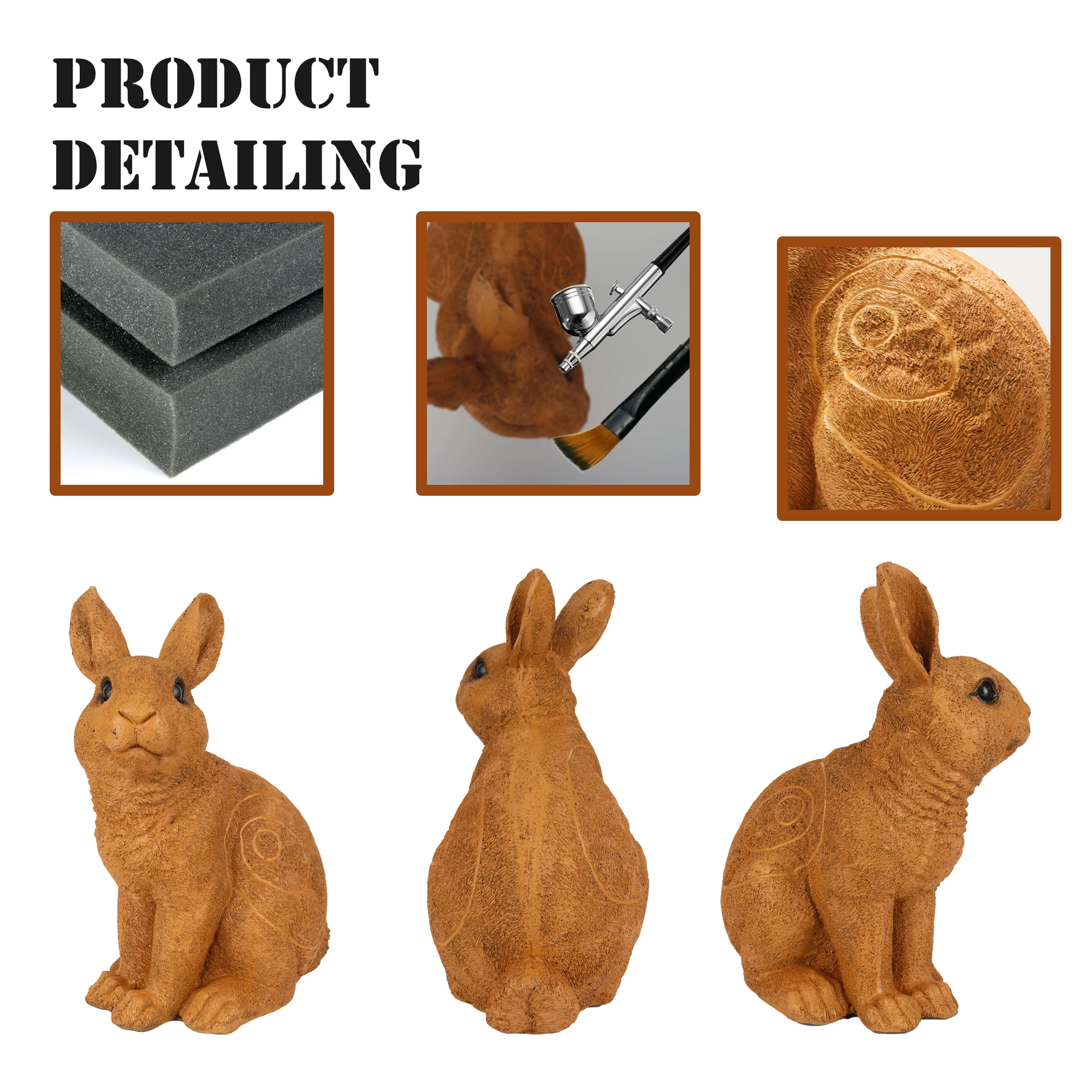 Archery Target Rabbit 3D Hare Animal Shooter with Group-Stand for ...