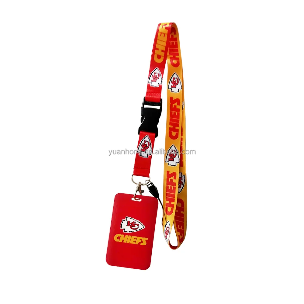 NFL MLB Lanyard Seat Card Ticket ID Holder Football Baseball Key Ring Team  Sale