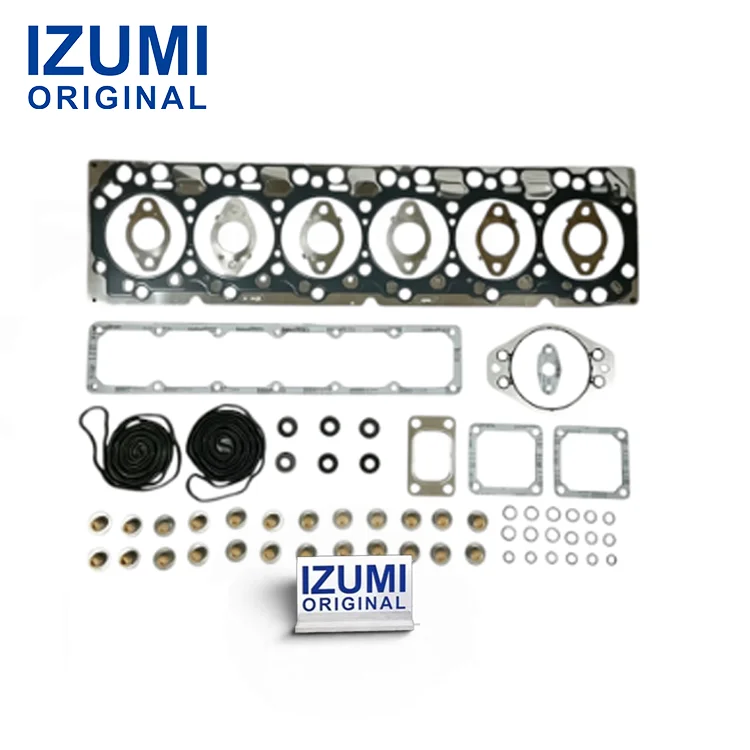 Kit Perangkat Perbaikan Gasket Asli IZUMI QSB6.7 QSB67 untuk Suku Cadang Mesin Diesel Cummins untuk Traktor, Generator, dan Ekskavator – Pasar Sekunder