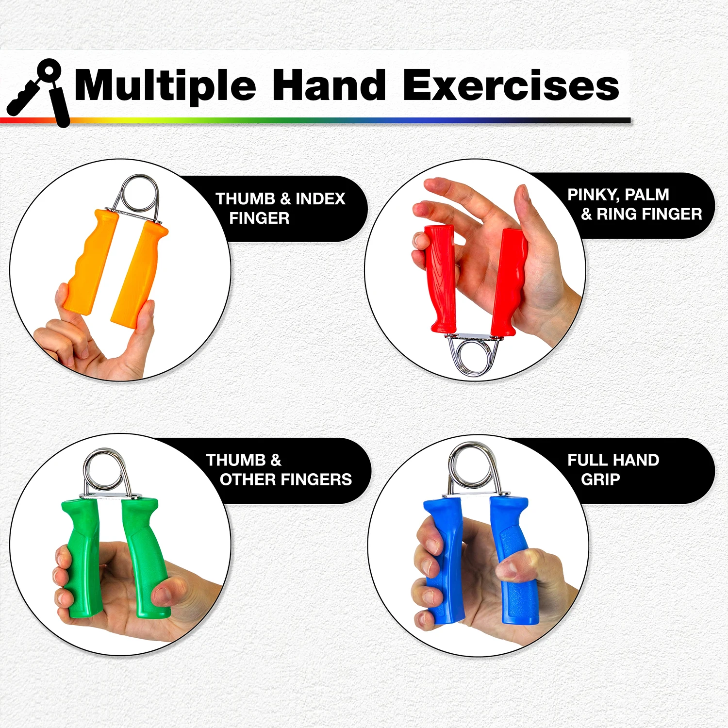 Оптовая продажа дешевый прочный портативный пластиковый пружинный усилитель для рукоятки