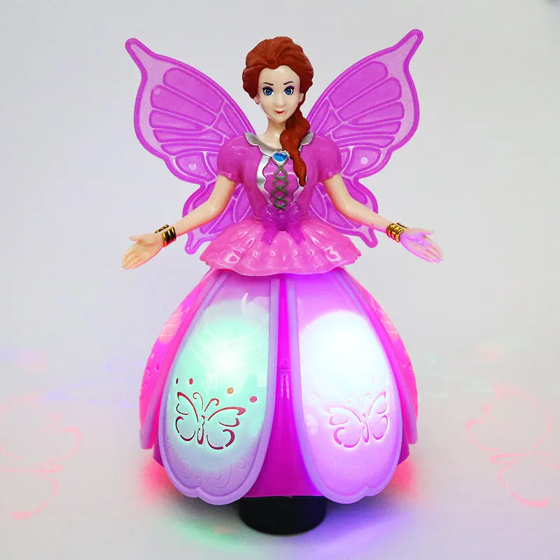 Other Universal Light Music Electric Rotating Robot Dancing Girls Kids ...