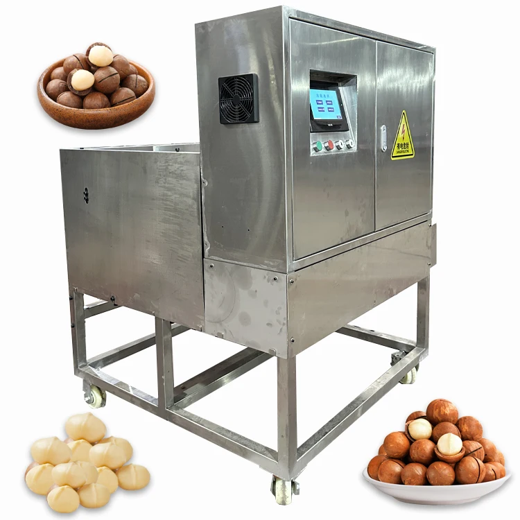 Electric Macadamia Nut Shell Cracking Cracker Machine Macadamia Nut