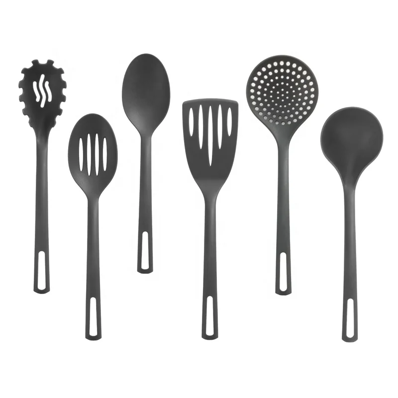 Factory Direct Cheap Customized Nylon Kitchen Utensil Set Plastic