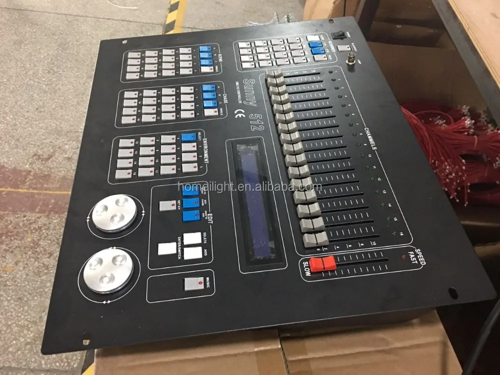 Sunny 512 Controller 本体 Sunny 512 DMXコントローラー - 2048チャンネル、1年保証付き