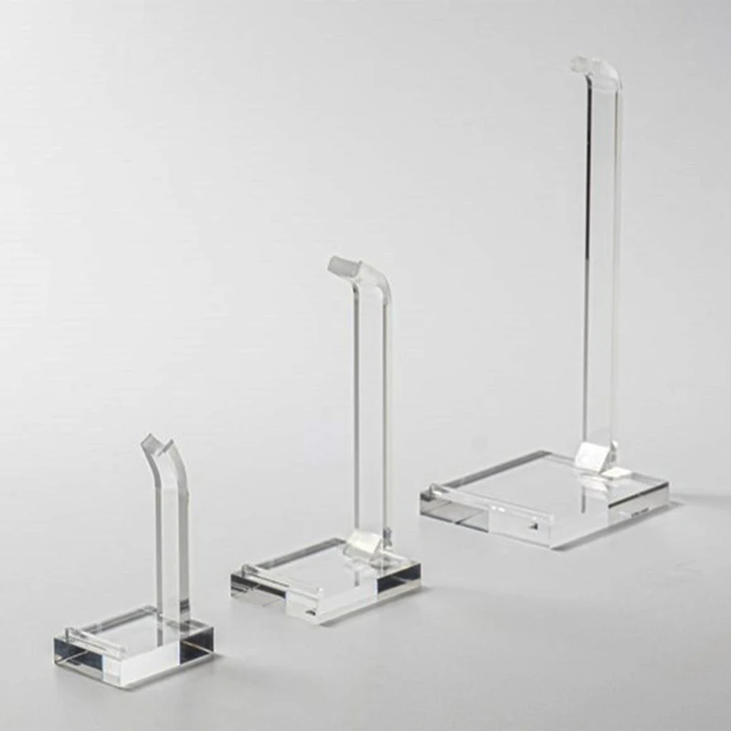 Wholesale Single Acrylic Spoon Holder Spoon Display Stand Easels Perspex Fork Knife Display