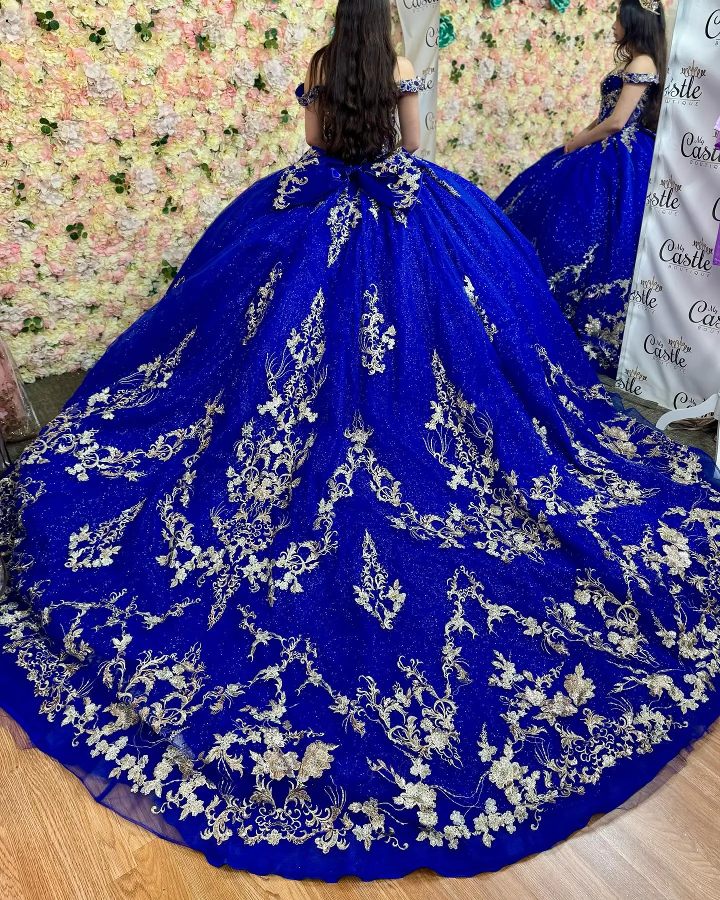 Mumuleo Customized Royal Blue Quinceanera Dresses Mumuleo Customized Royal Blue Quinceanera Dresses