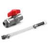 Oil inlet pipe valve joint