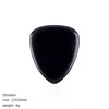 Púa de guitarra de obsidiana