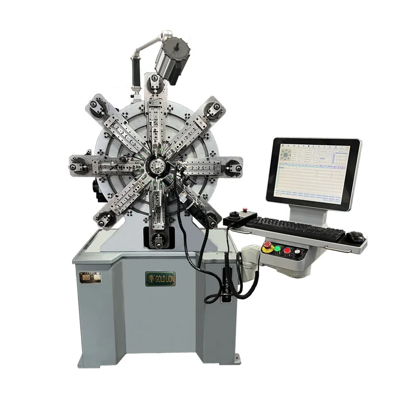 New Model Cnc1026 Camless Coil Spring Making Machine CNC Spring Machine ...