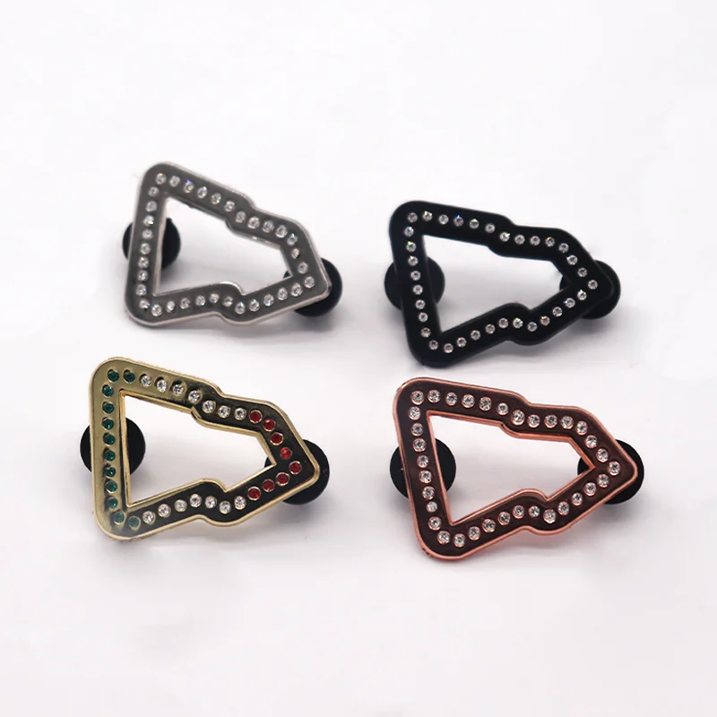 Wholesale Metal Baseball Hats Border Pins Hat Frame Pin with Rhinestones