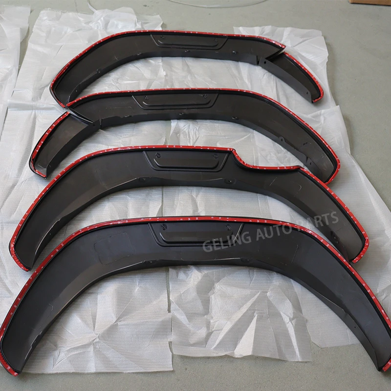 Auto Accessories Body Kits Over  Matte Black Fender Flares Wheel Arches for Toyota Hilux Revo ROCCO 2021 2020 2022 2023 2024