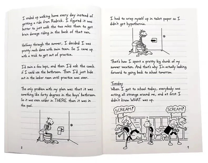 Diary of a Wimpy Kid - New Arrival English Comic Book