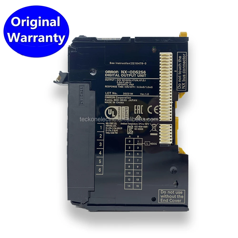 New Original NX-OD5256 NX-series Digital I/O Unit PLC Digital Output Unit  NX-OD 16 Points Transistor Output Unit NX-OD5256