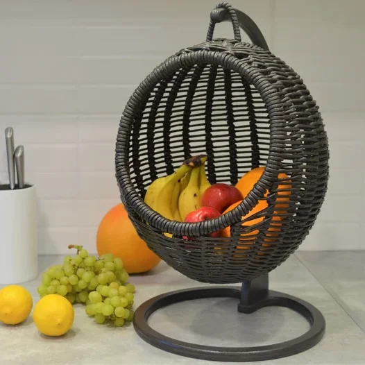 Плетеная корзина Haosen подвесная для фруктов кухни хлеба