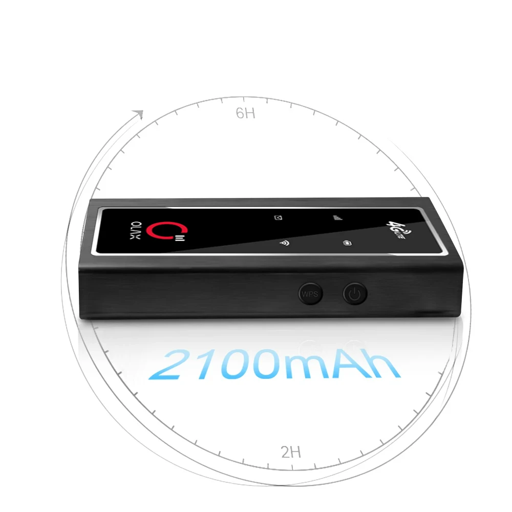 For OLAX MF981 Portable Sim Card 4G LTE Mini Wifi Router Unlock Pocket Wifi with Firewall Function