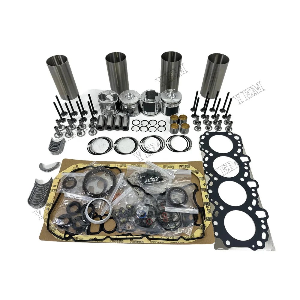 For Toyota 2KD Overhaul Kit Engine Part Gasket Piston Set