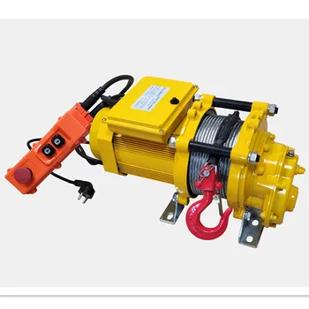 220v 60hz.400 Kg Mini Electric Winch With 30meter Wire Electric Hoist ...