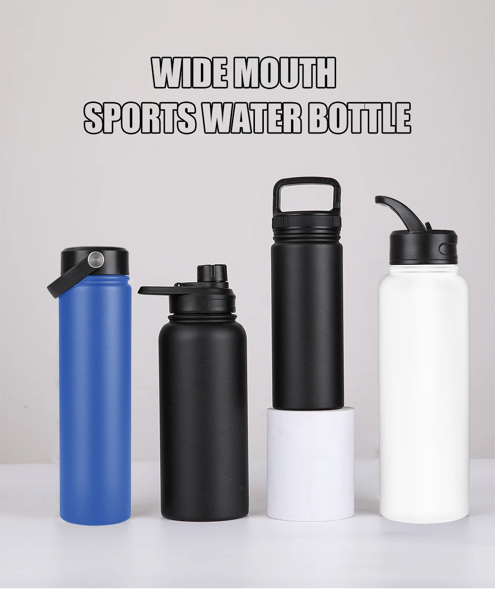 Double Wall 304 Stainless Steel Leak Proof Vacuum Flask Keep Hot And