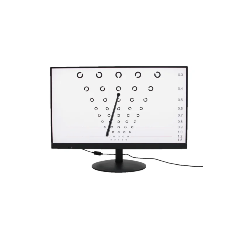 2024 New 215 Inch Led Vision Chart Optical Instrument For Digital Visual Acuity Testing Genre 