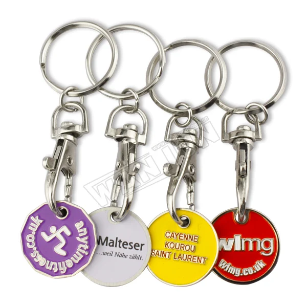 Wholesale Custom 3d Metal  Keychain Customized Design Soft Enamel Keychain