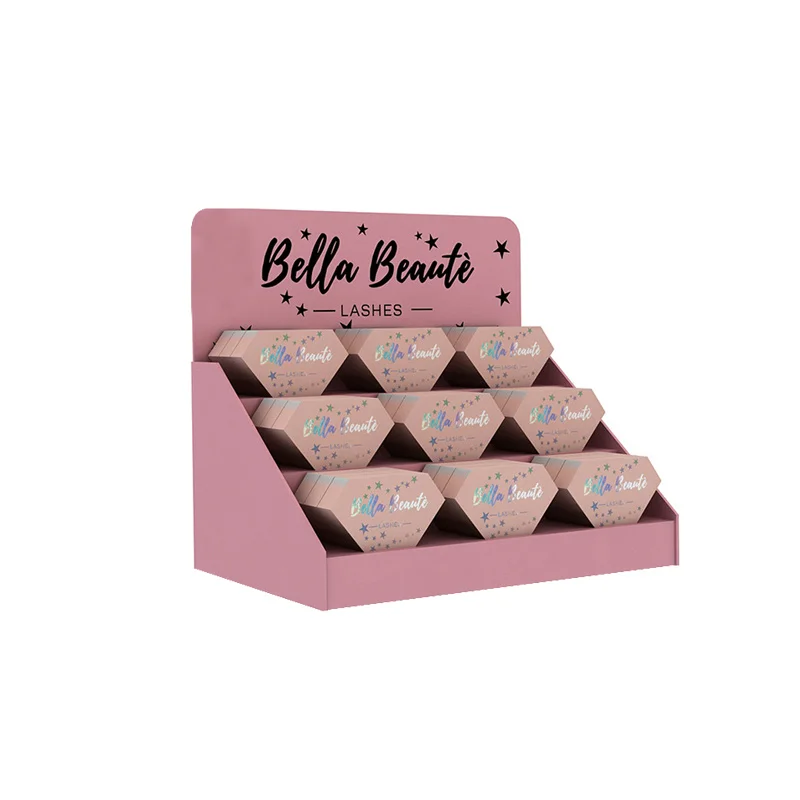 Paper Table Pop Counter Top Cardboard Counter Display Cosmetic Display Stand PDQ Counter Show Stand Display Box