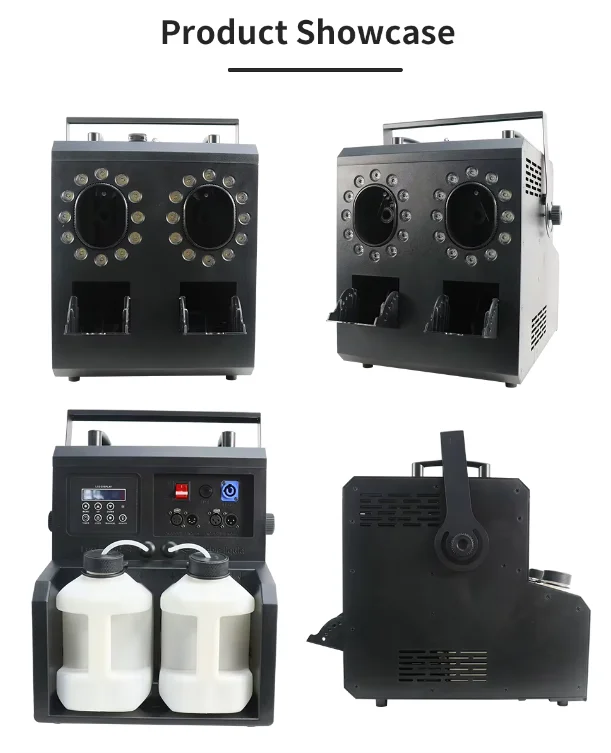 New Arrivals 900W Fog Bubble Machine RGBW 4in2 Smoking Bubble Machine Haze Machine