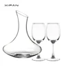 1 decanter  2 bicchieri set