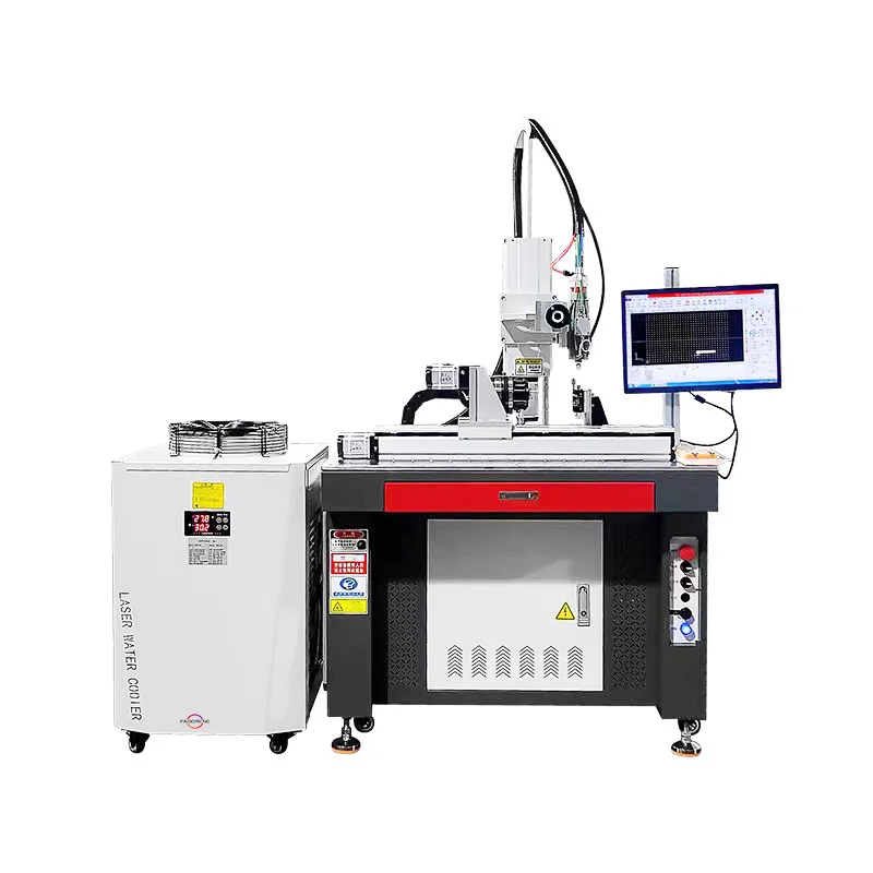 Platform 4 Axis Automatic Laser Welding Machine with Rotary Fixture ...