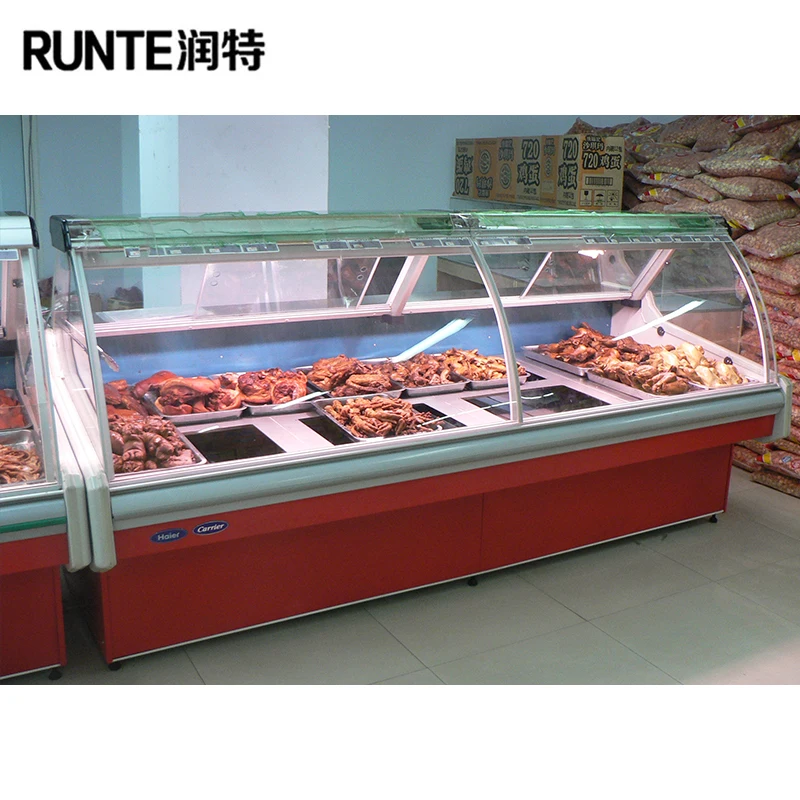 冷凍庫ショーケース/デリ業務用冷蔵庫/ディスプレイクーラー食品用