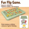 Vert foncé Petite Boîte de Musique à Mémoire Flip Anglais
