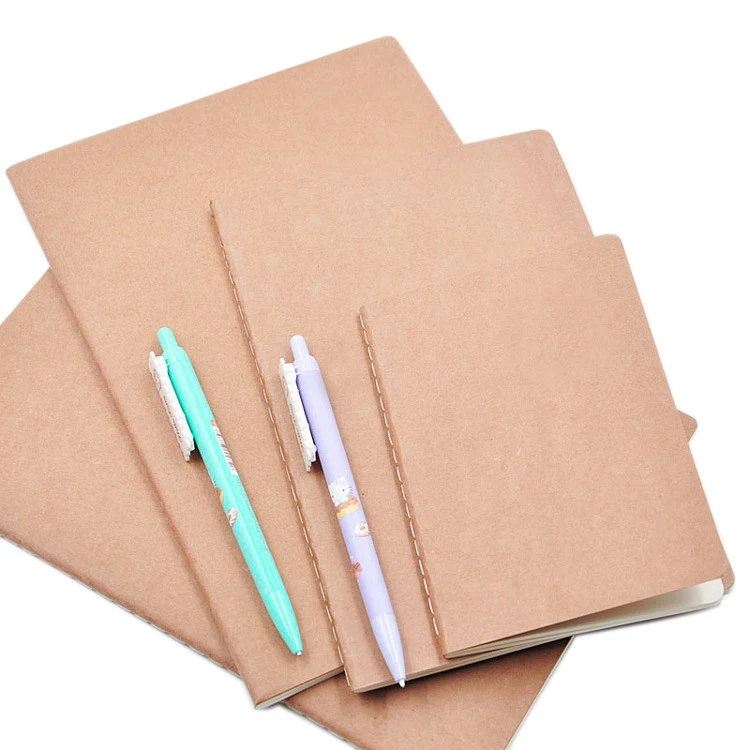 Блокнот формата А5 из крафт-бумаги для письма, ремесленных записей
