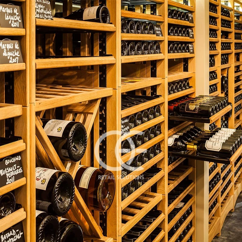 Modern Commercial Wine Shop Interior Design Customized Wholesale Factory  Price Wine Shop Interior Display Furniture