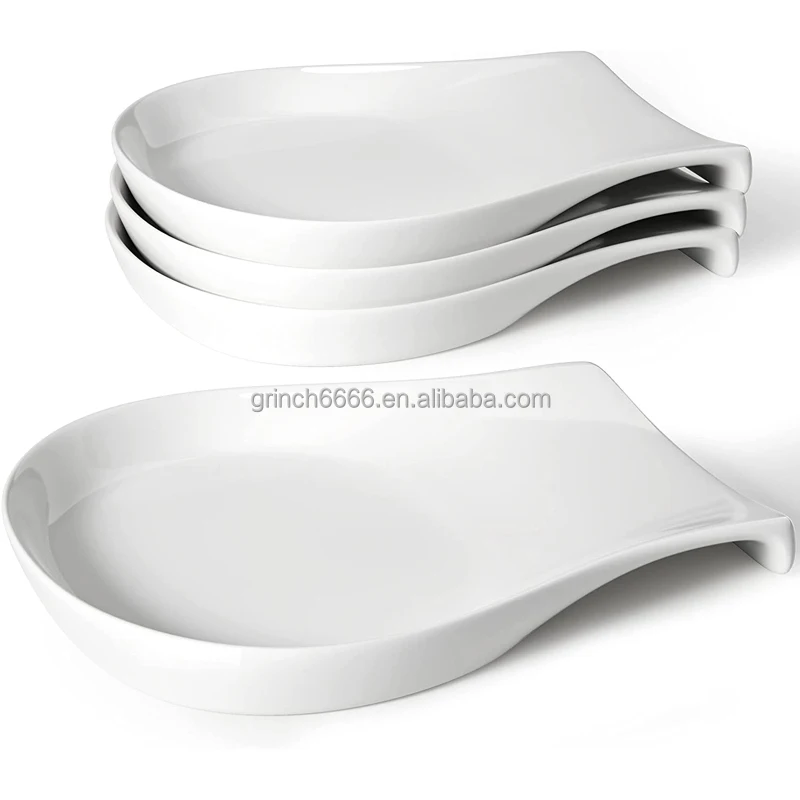 2 Pcs Support De Cuillère En Bois Repose-cuillère Pour Comptoir Cuisine
