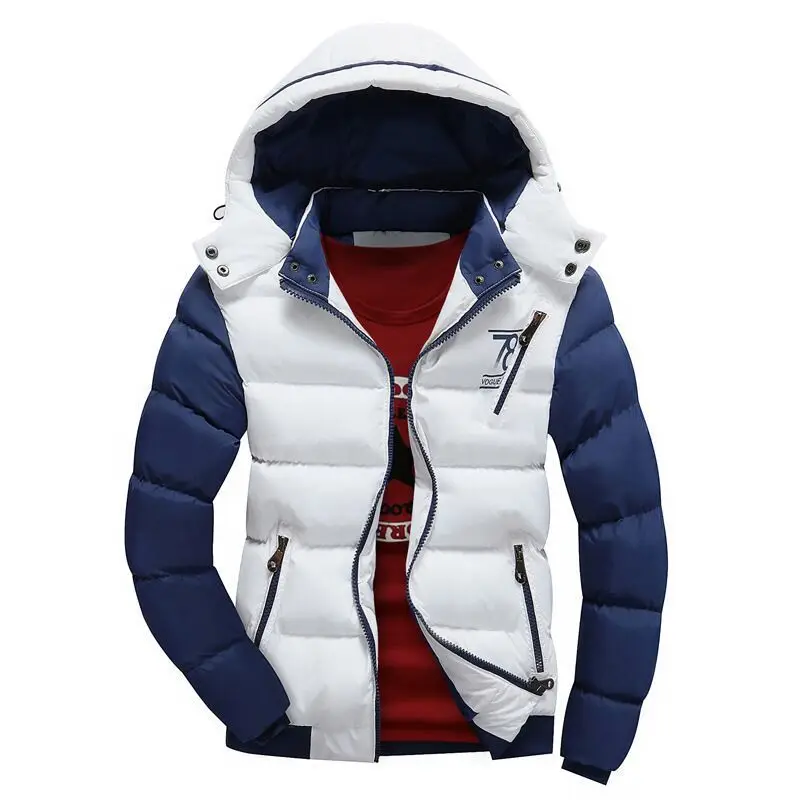 winter half jacket with cap