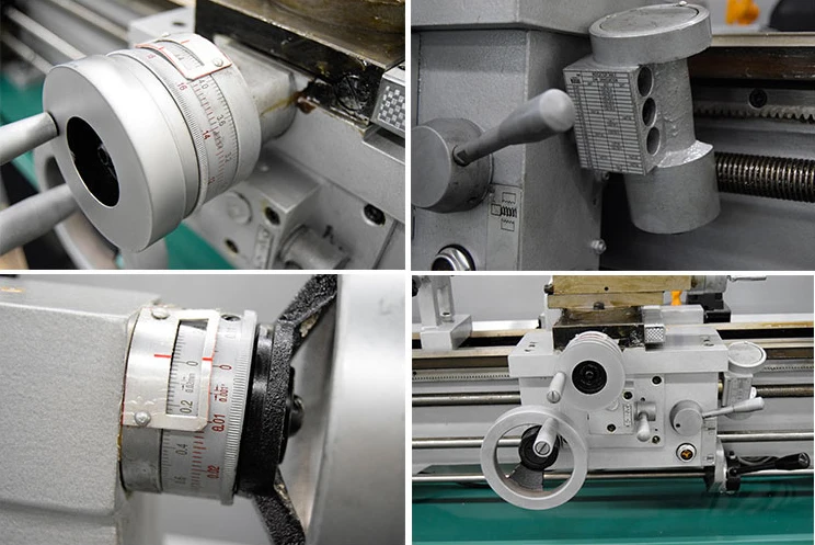 Bench Lathe Machine C0636B 1000mm 52mm Spidle Bore