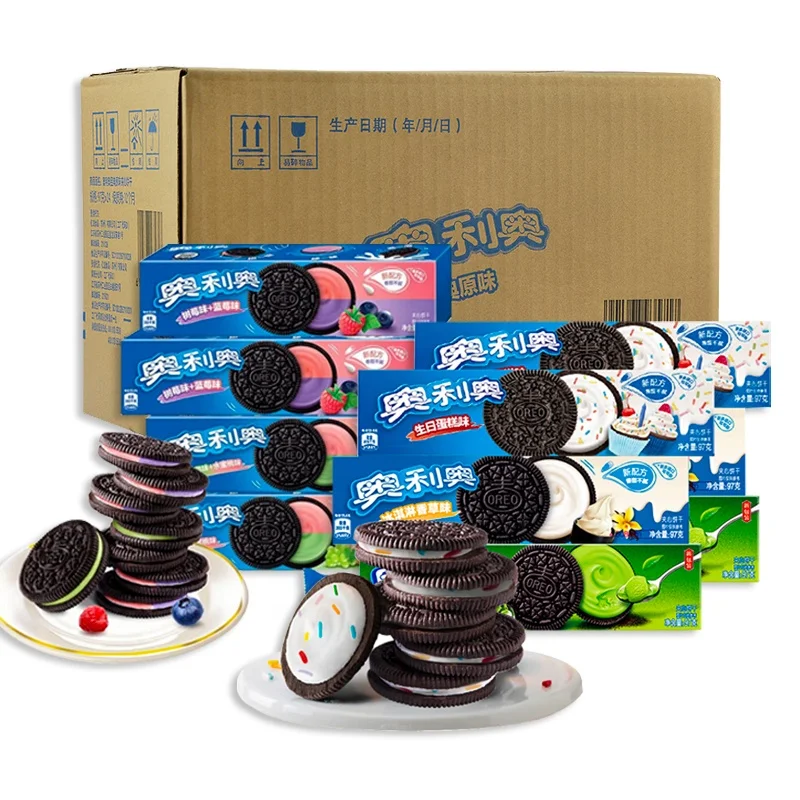 オレオ クッキー ビスケット 97g チョコレート風味スイーツお菓子