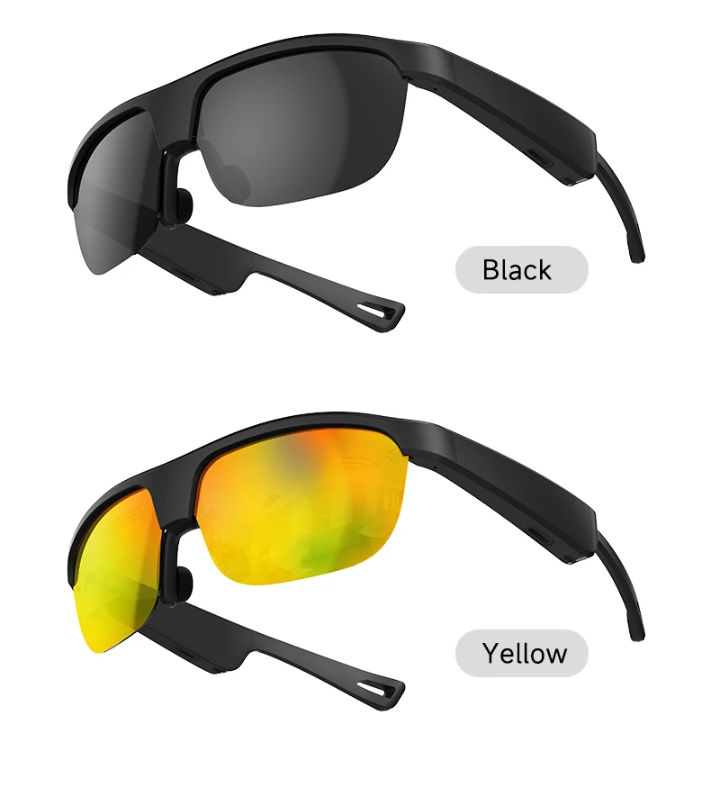 G02 Smart Sunglasses Bone Conduction Eyeglasses with Bluetooth