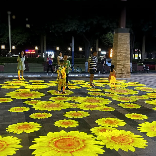 15w Customized Laser Dynamic  Lamp  4k High Definition  Outdoor Street Waterproof Full Color  Advert Light  Gobo logo  Projector