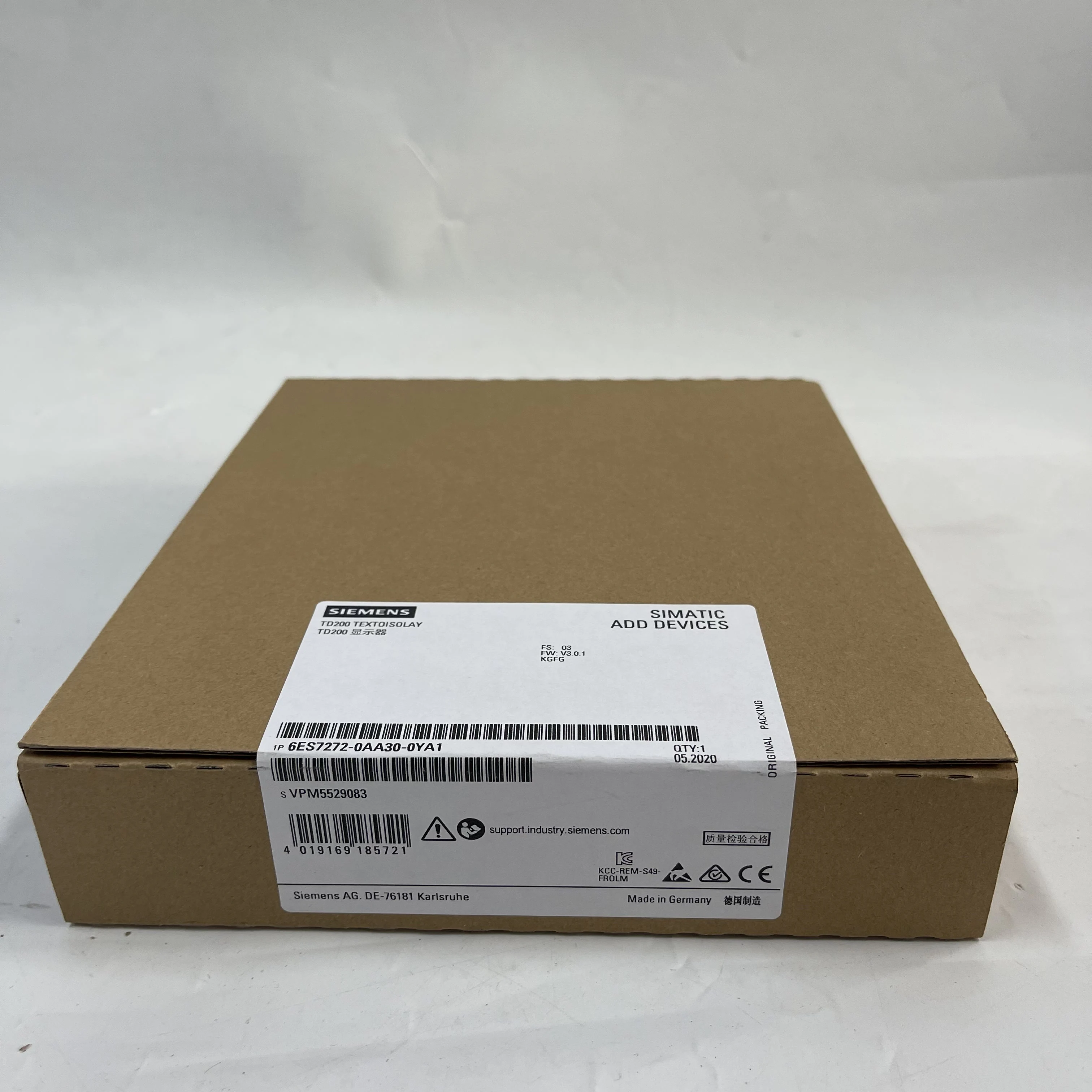 Siemens SIMATIC ADD Device TD200 Display 6ES7272-0AA30-0YA1 Siemens SIMATIC ADD Device TD200 Display 6ES7272-0AA30-0YA1