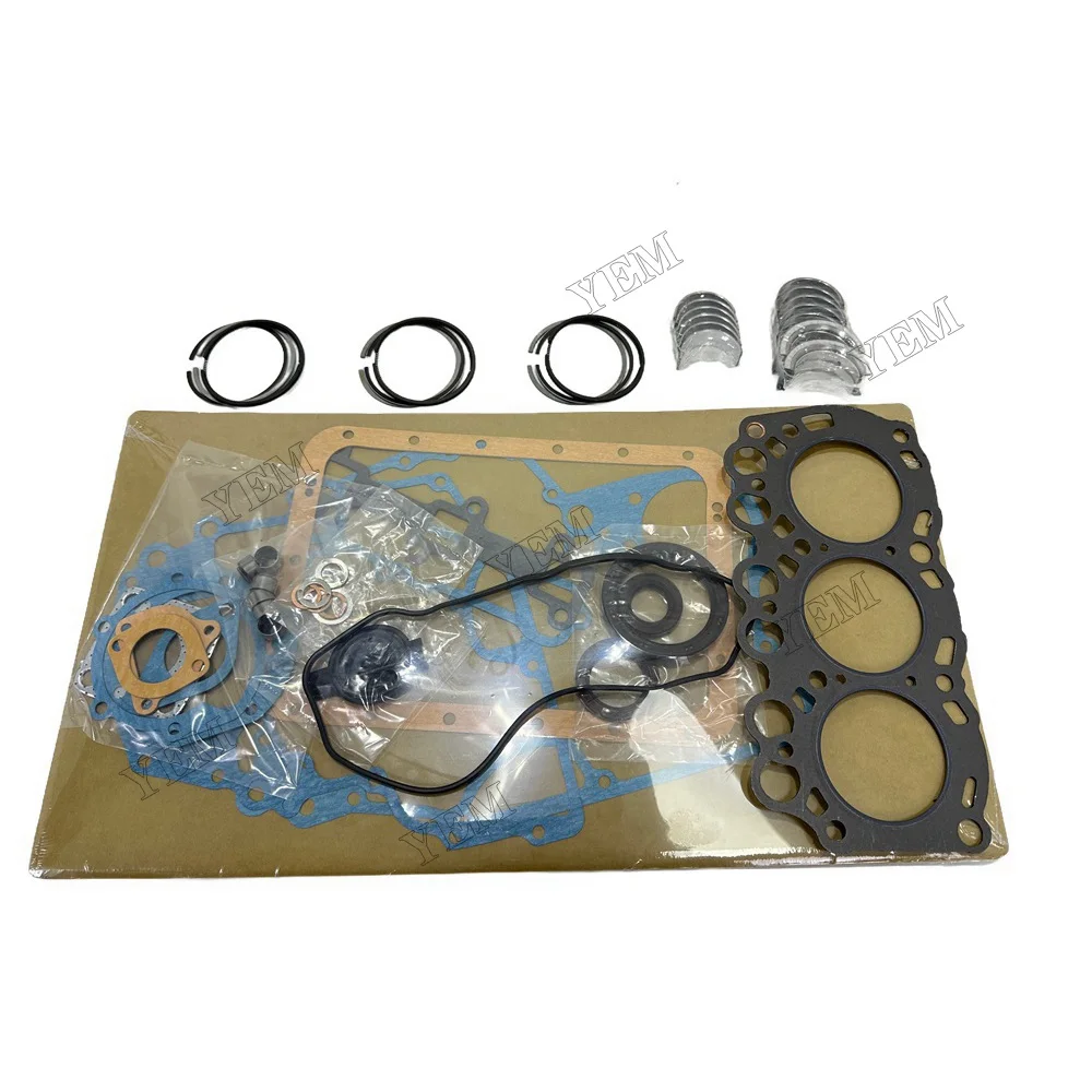 Replacement Overhaul Re-ring Kit Suitable for Mitsubishi L3C Engine Repair Kit 3