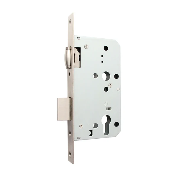 Roller Lock Brushed Finish Security Sliding Door Hook Latch Lock Body Mortise Door Lock