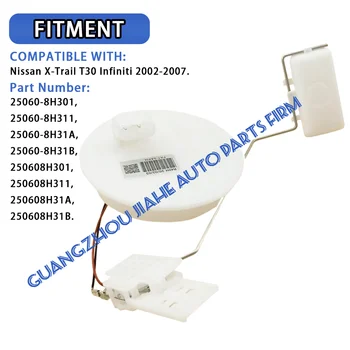Capteur Niveau Carburant Nissan 25060-8h301 / 25060-8H31A - Compatible X-Trail NT30, Sentra, QR25DE, QE20DE 2004-2007 - WKWPYCYUH