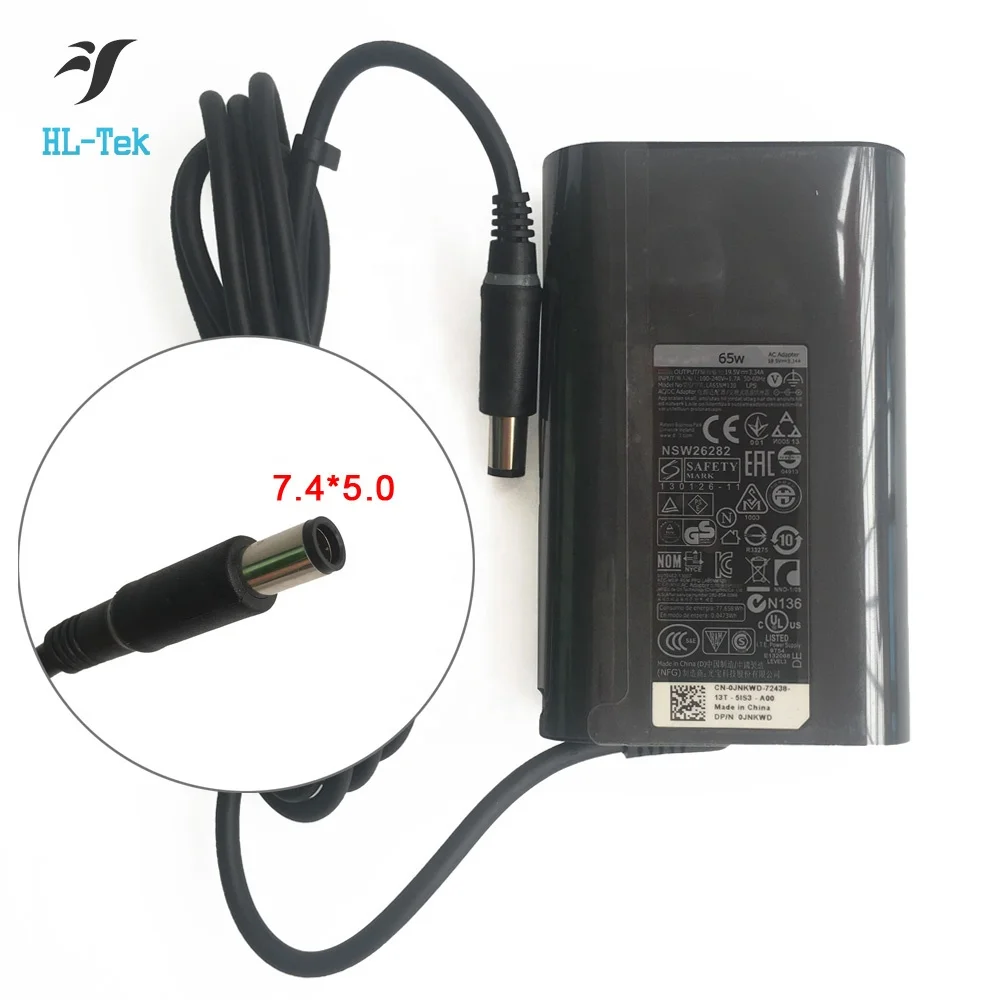 Adaptador Original De 65W Para Portátil, Fuente De Alimentación Para Dell Latitude E4200, E4300, 2110, 2120, D810, D820, D830, E7440, E7450, Cargador De 19,5 V, 3,34a - AliExprs