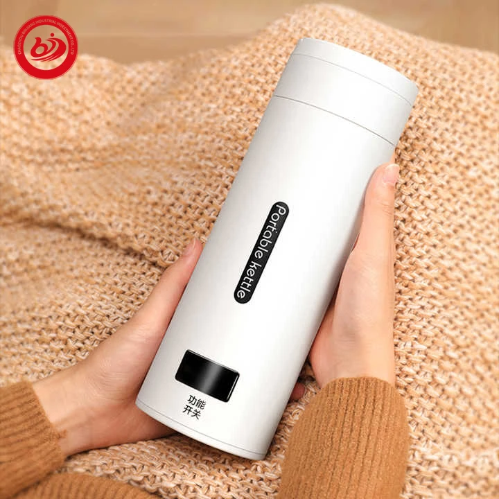 New 500ML Double Wall Vacuum Insulated Stainless Steel thermal heating travel mug smart Water Bottles With temperature display